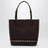 Sac Rockstud marron en daim
