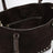 Sac Rockstud marron en daim