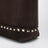 Sac Rockstud marron en daim