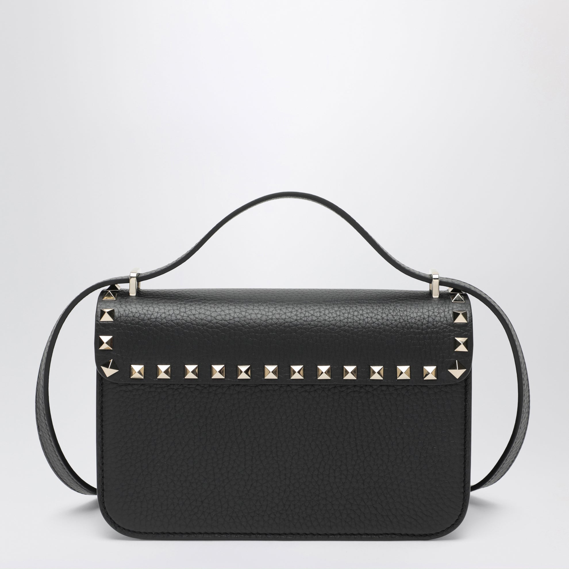 Sac bandoulière Rockstud en cuir de veau