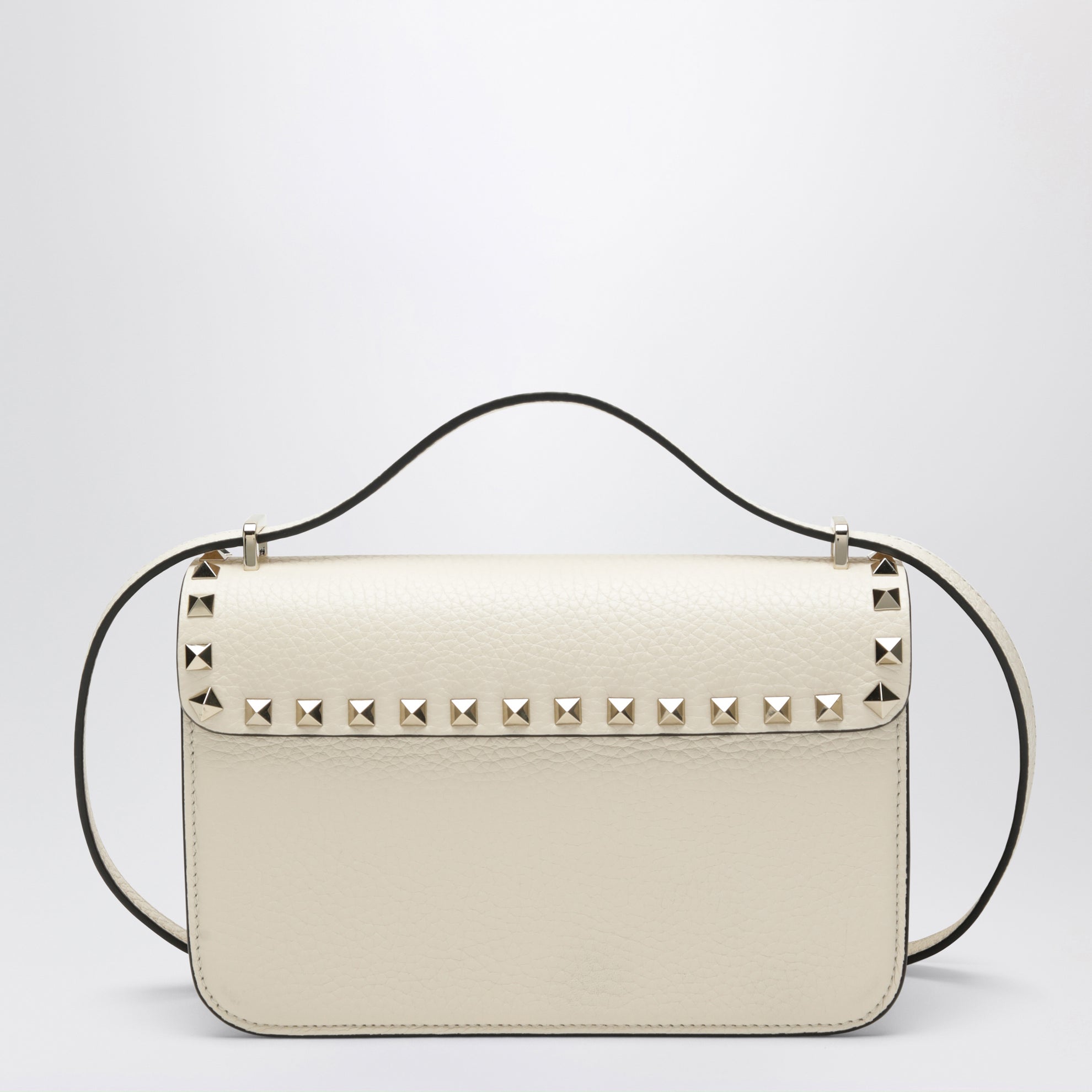 Borsa a tracolla Rockstud avorio