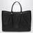 Large Rockstud black leather shopping bag