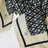 Toute La V silk scarf