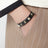 Black leather Rockstud bracelet with gold-tone studs