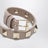 Bracciale Rockstud in pelle color cipria