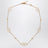 VLogo Signature Necklace in Gold-Tone Metal