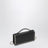 Black Rockstud Leather Wallet with Chain