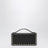 Black Rockstud Leather Wallet with Chain