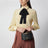 Borsa mini vanity Vlogo Signature in pelle nera