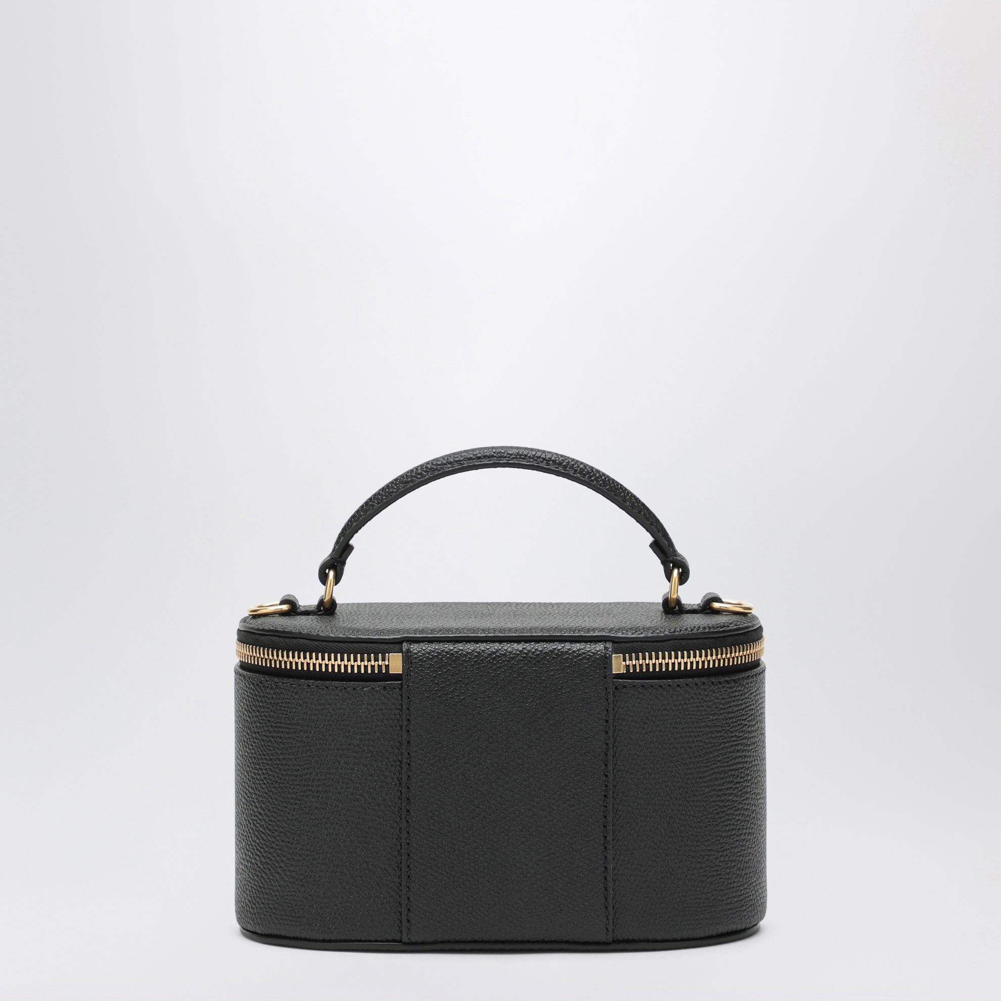 Borsa mini vanity Vlogo Signature in pelle nera