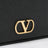 Borsa mini vanity Vlogo Signature in pelle nera