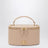 Borsa mini vanity Vlogo Signature in pelle rosa