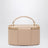 Borsa mini vanity Vlogo Signature in pelle rosa