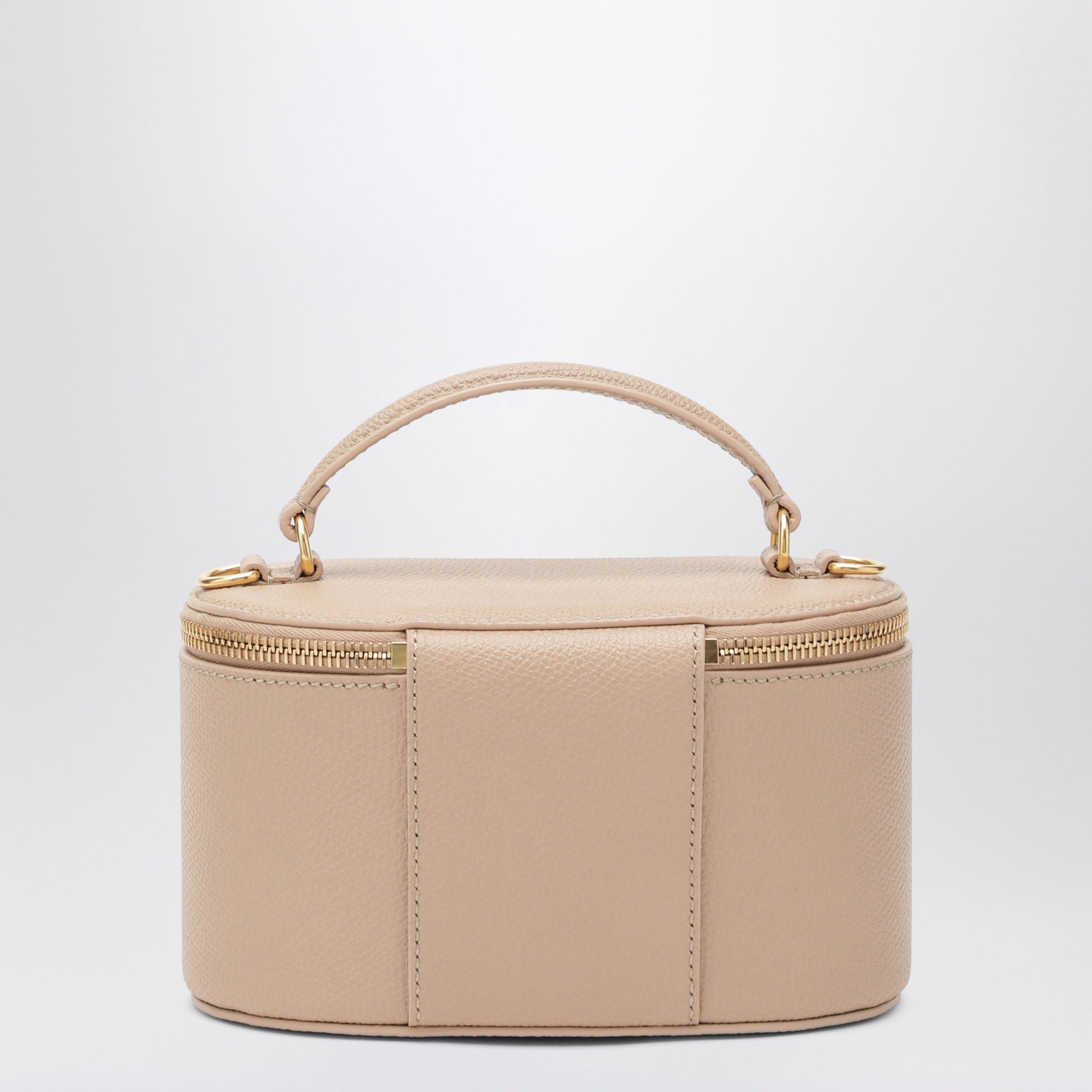 Borsa mini vanity Vlogo Signature in pelle rosa