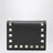 Schwarzes Rockstud-Portemonnaie aus Leder