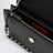 Pouch con catena Rockstud nera