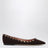 Ballerines Rockstud marron en daim