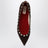 Ballerines Rockstud marron en daim