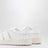 Porte-cartes zippé Rockstud en cuir blanc