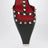 Décolleté Rockstud nere in capretto