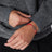 Bracciale VLogo Signature rosso con cordino