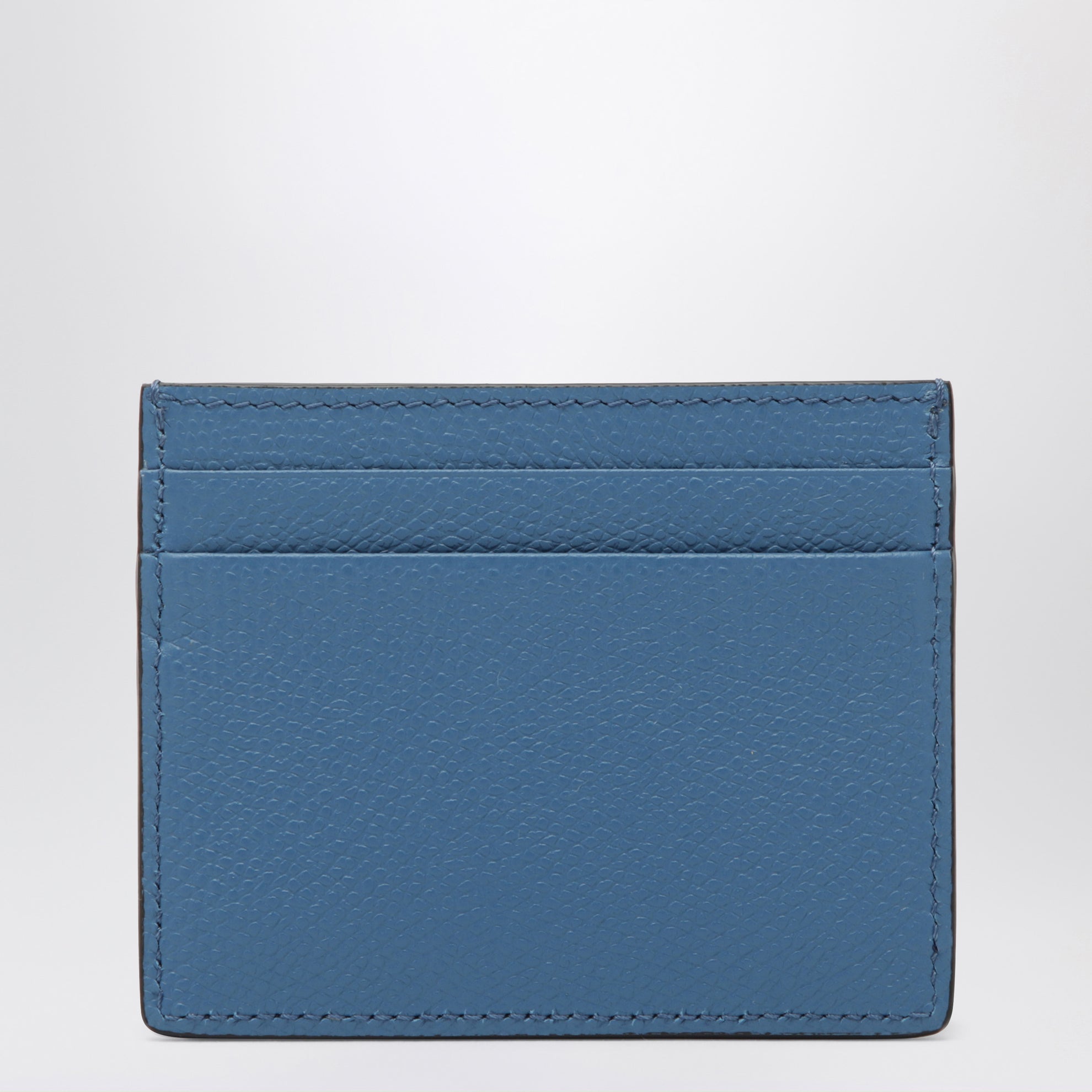 Portacarte ultramarine in pelle
