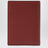 Porte-cartes Vlogo rouge foncé en cuir grainé
