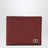 Dark red Vlogo Signature bi-fold wallet