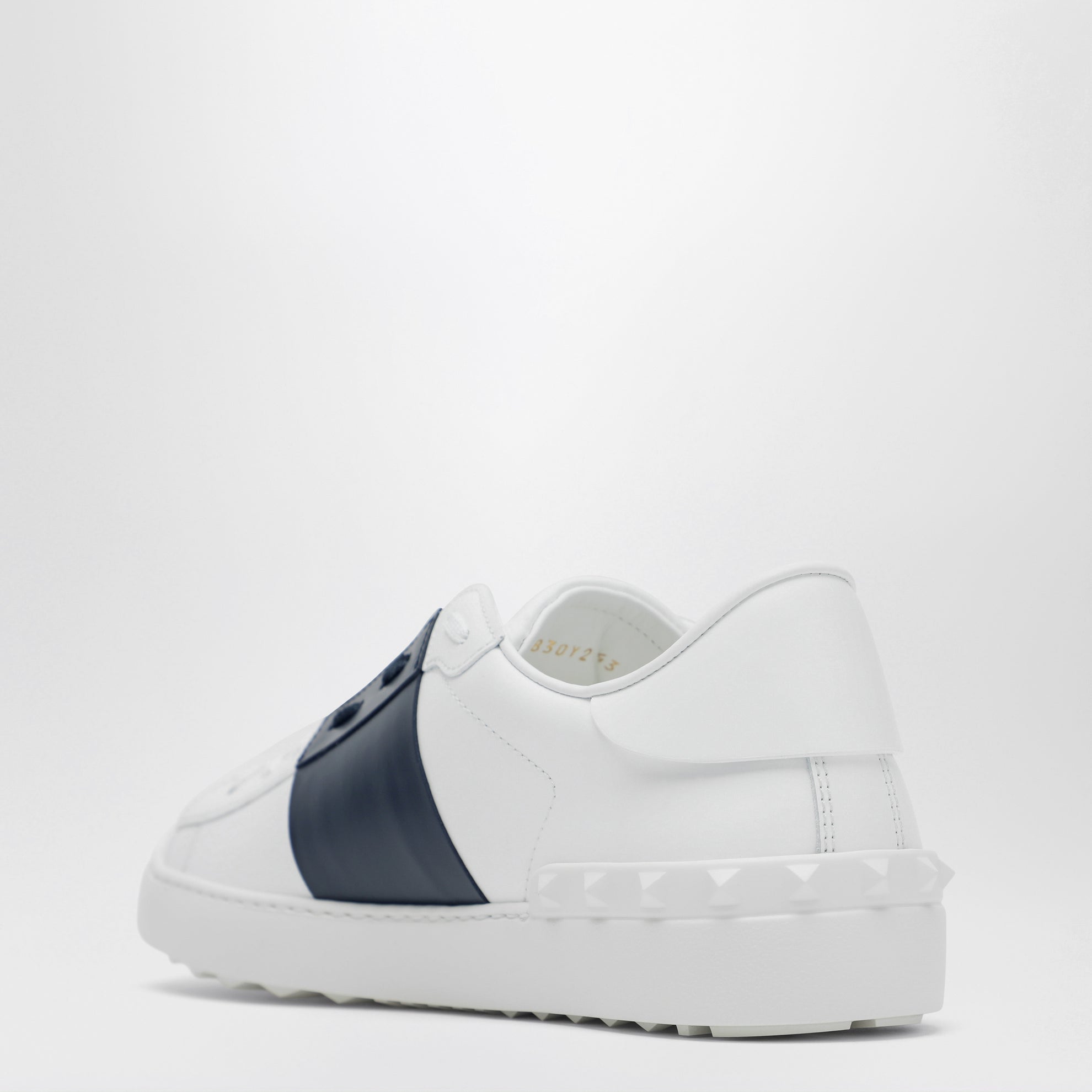Sneakers Open blanches/bleu marine