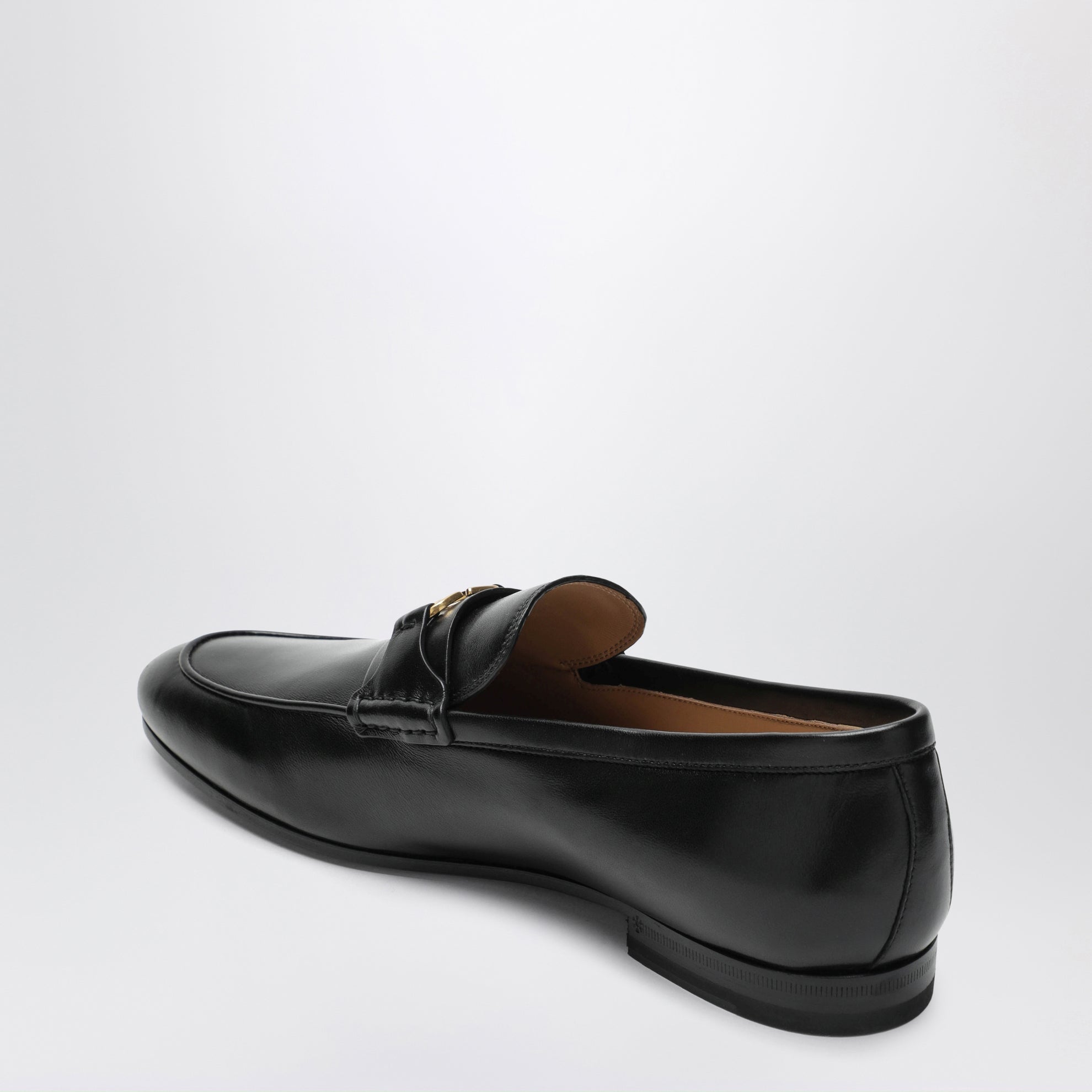 Mocassino VLogo Signature nero in nappa