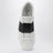Open Royco nappa calfskin sneakers in white/black
