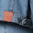 Giacca Quincy in denim blu slavato