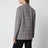 Single-breasted check blazer