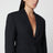Schwarzer Elga Blazer aus Wollmischung