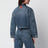 Giacca Yuma in denim blu slavato