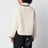 Camden-Jacke in Beige aus Kunstlammfell