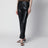 Schwarze Bruno Hose aus regeneriertem Leder