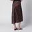 Gonna midi Bar in seta motivo leopardato
