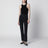 Jeans Jane a vita alta slim in denim nero vintage