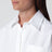 Chemise Scott en popeline de coton blanc