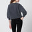 Spencer Eagle washed black sweatshirt