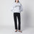 Oversize-Hoodie Harvey New Classic aus Baumwolle, Grau