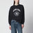 Felpa Miles in cotone nero vintage