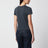 T-shirt Shelley nera in cotone