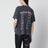 T-shirt Cade Tee Smiley in cotone grigio lavato