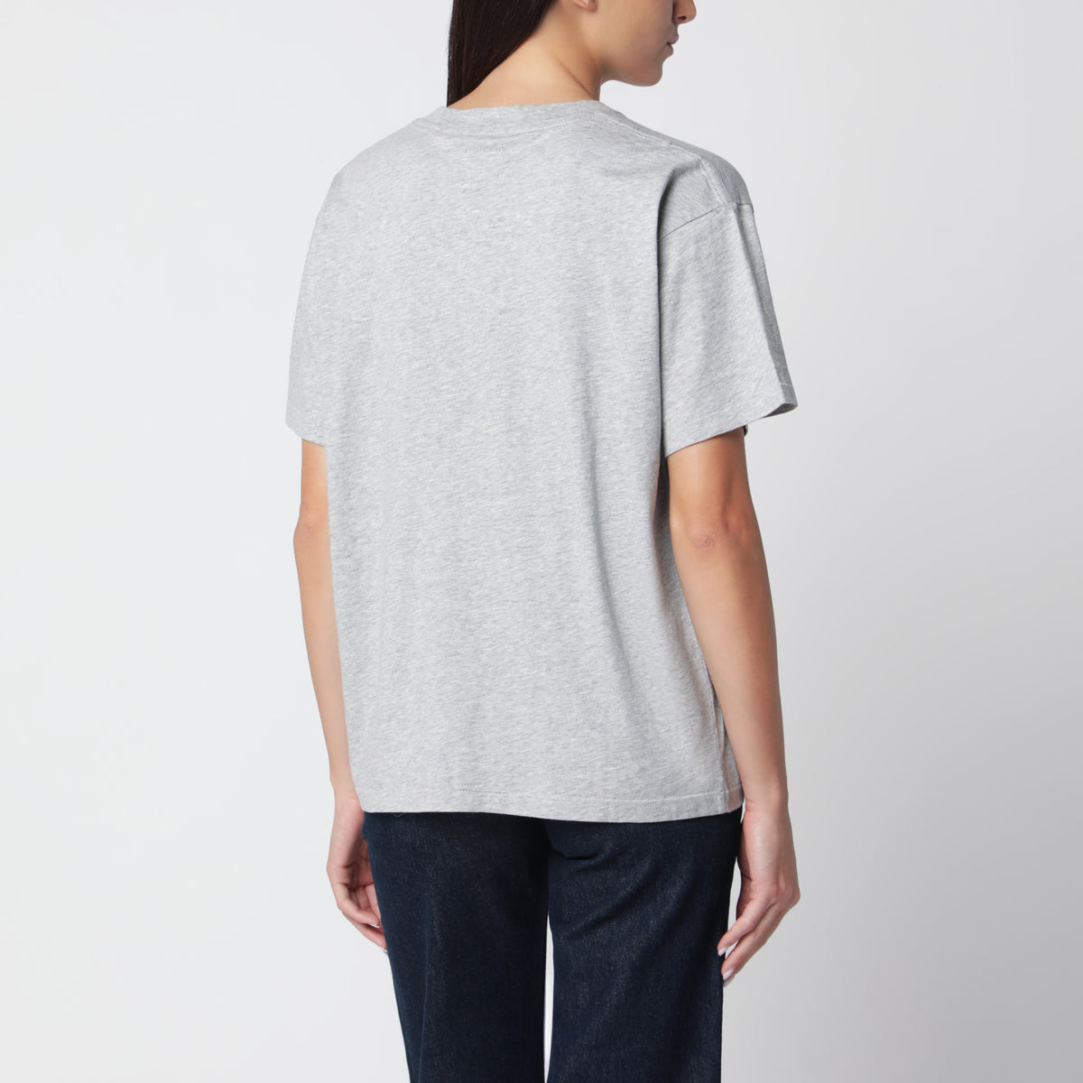 Cade Tee Collegiate Gray Cotton T-Shirt