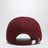 Burgunderrote Baseballkappe mit gesticktem Logo