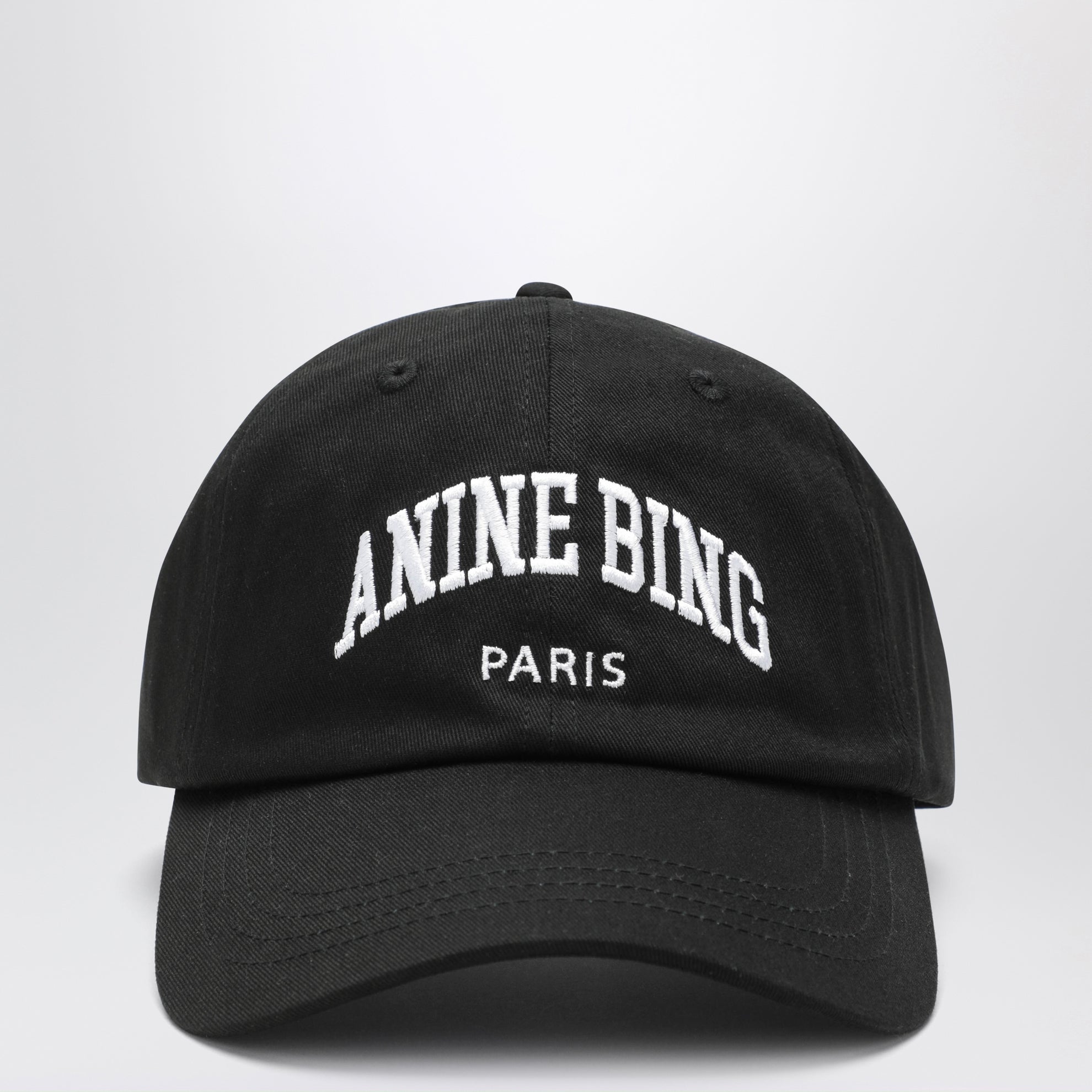 Cappello da baseball Jeremy nero in cotone