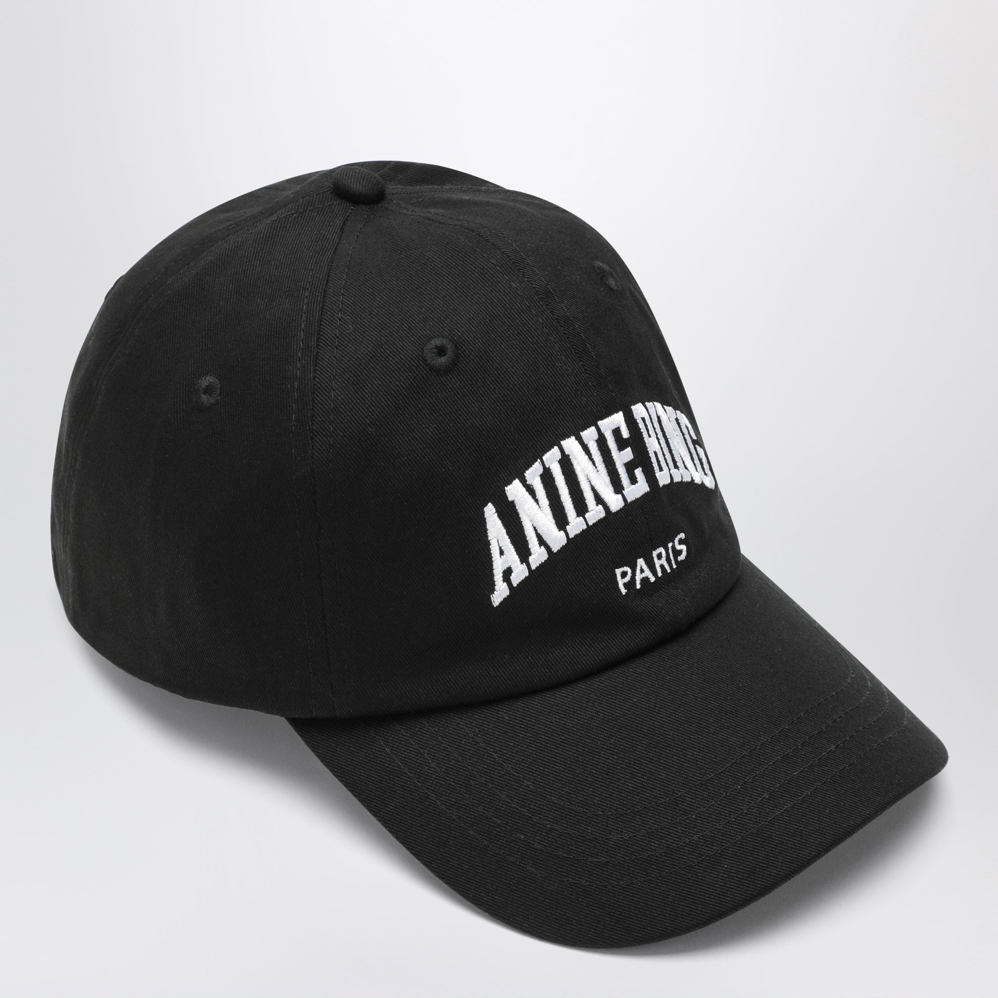 Cappello da baseball Jeremy nero in cotone