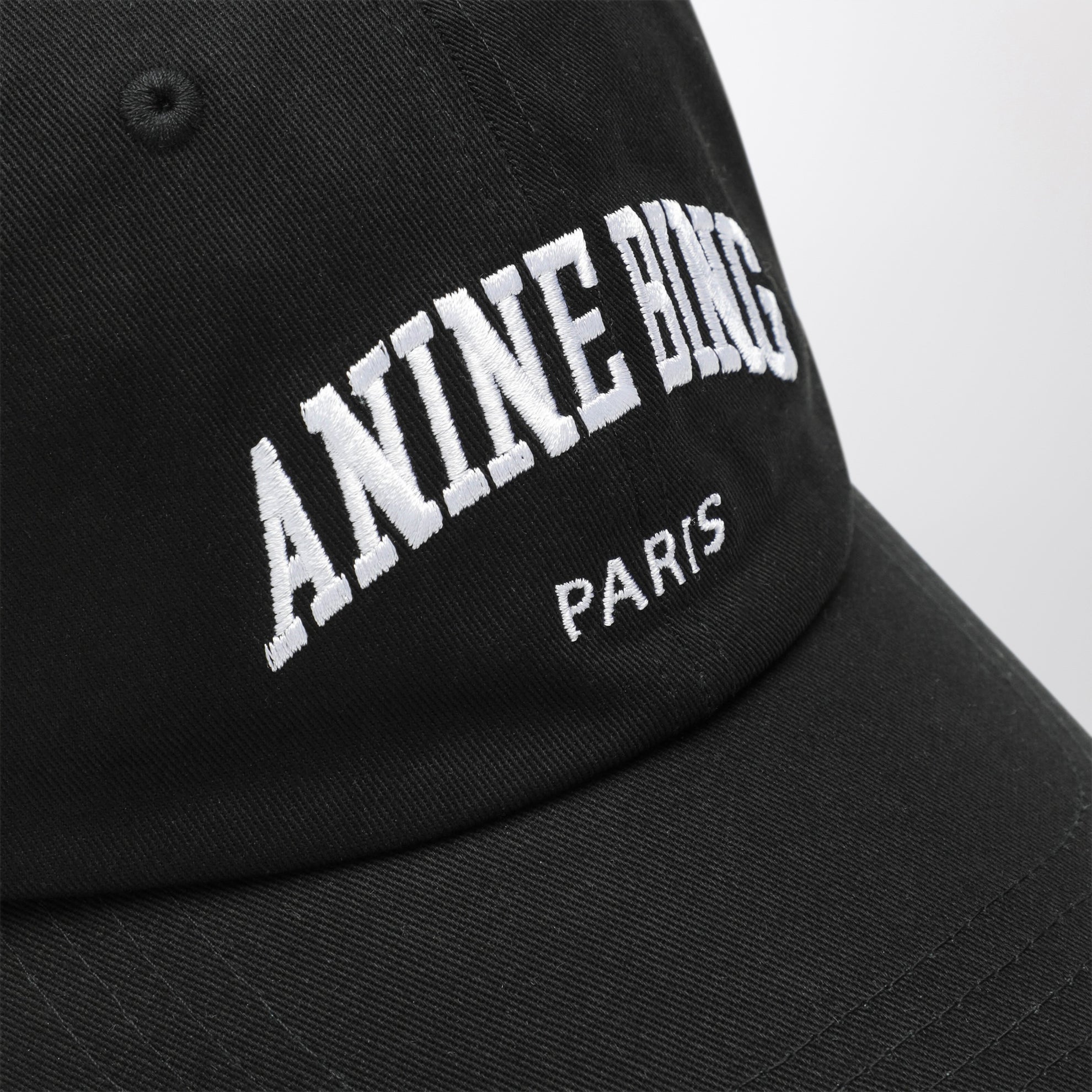 Cappello da baseball Jeremy nero in cotone